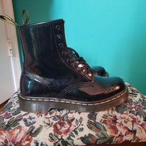 Dr Martens 1460 Patent Black